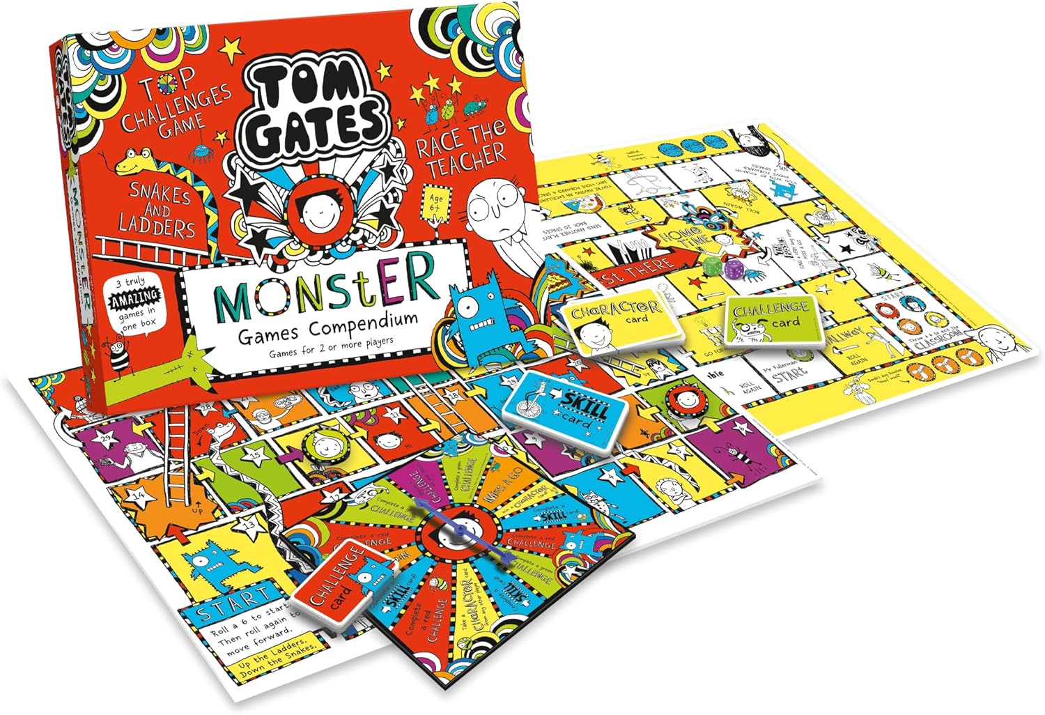 Tom Gates Monster Board Games Compendium