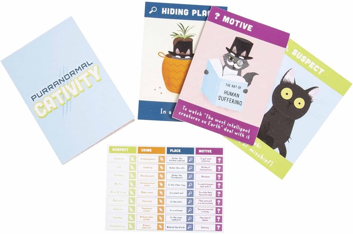 Fizz Creations Official Purranormal Cativity Mystery Game for Family and Friends