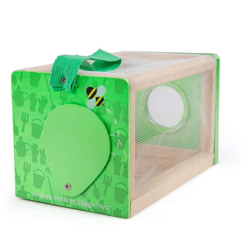 Bigjigs Toys, Bug Catcher, Wooden Toys, Bug Cage, Bug House For Kids, Insect House For Kids, Bug Kits For Children, Bug Catcher For Kids