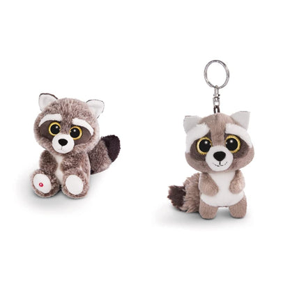 NICI 45569 GLUBSCHIS Cuddly Toy Racoon Clooney 25cm