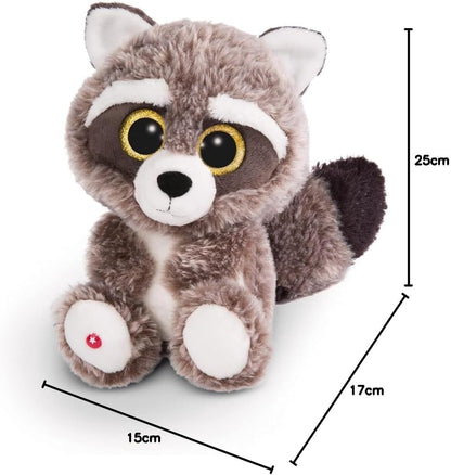 NICI 45569 GLUBSCHIS Cuddly Toy Racoon Clooney 25cm