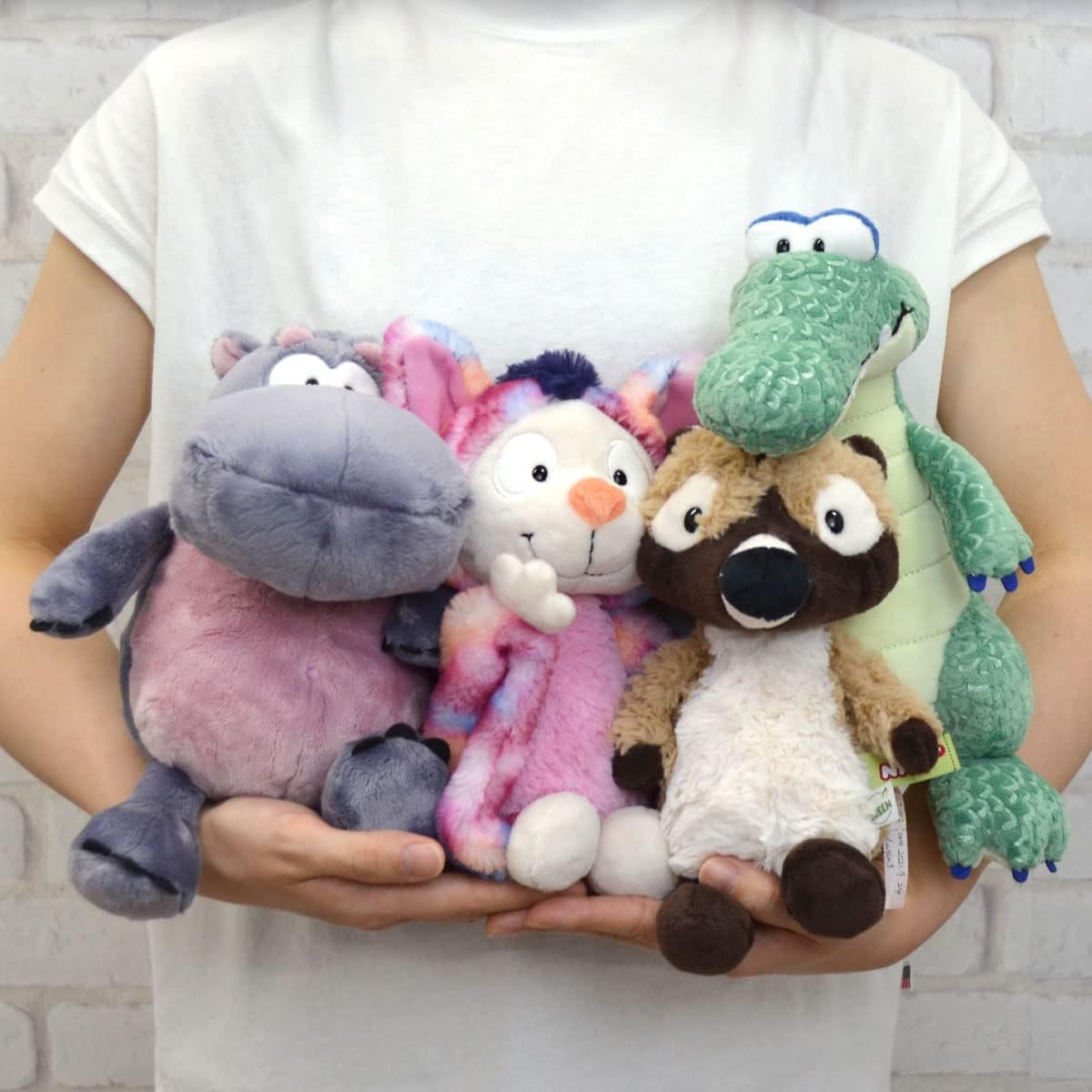 Nici - Nici Wild Friends Pluchen Knuffel Krokodil Croco McDile 27c