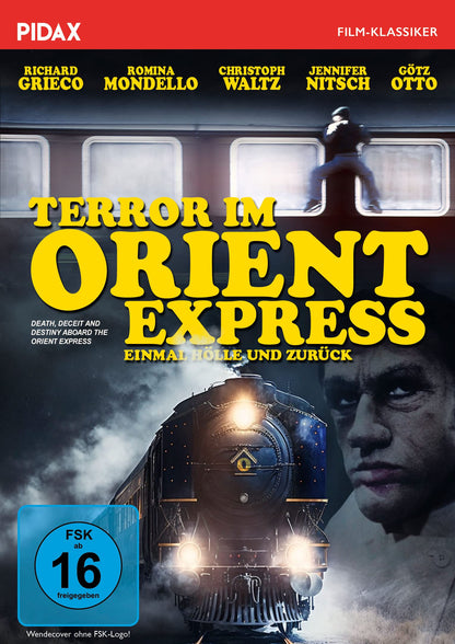 Terror im Orient Express - Einmal Hölle und zurück / Packender Actionkrimi mit großem Staraufgebot (Pidax Film-Klassiker