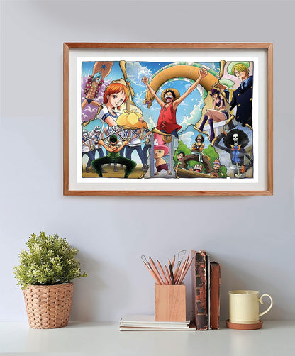 Clementoni One Piece Puzzle 500 Teile - Legespiel für Manga & Anime Fans - Geschenk für Kinder ab 14 Jahren & Erwachsene, 35136 Anime One Piece 500 Stücke