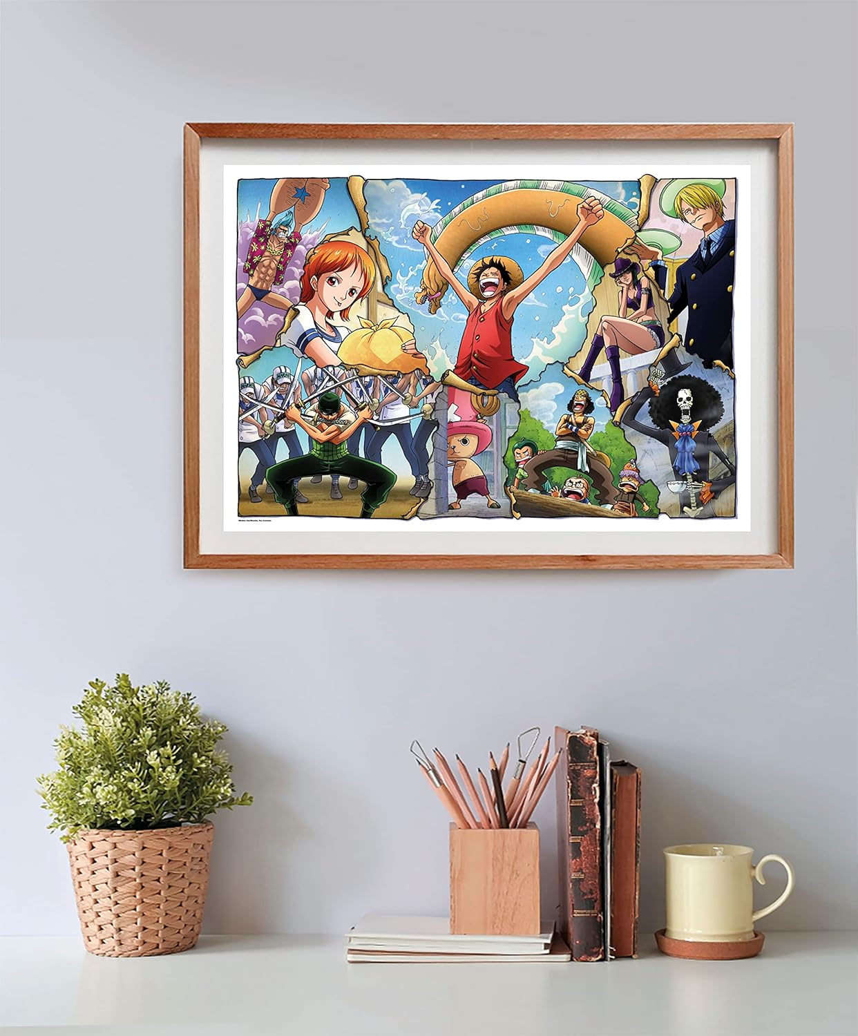 Clementoni One Piece Puzzle 500 Teile - Legespiel für Manga & Anime Fans - Geschenk für Kinder ab 14 Jahren & Erwachsene, 35136 Anime One Piece 500 Stücke