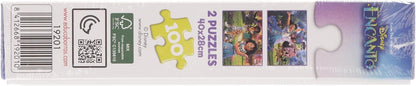 Educa - Puzzle 100 Teile | Disney Encanto, 2x100 Teile Puzzle für Kinder ab 6 Jahren (19201