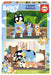 Educa - Puzzle Bluey | Set de 2 Puzzles Infantiles de Madera con 16 Piezas Cada uno. Medida montado: 26 x 18 cm. Compuestos por Grandes Piezas Perfectamente acabadas. A Partir de 3 años (19406