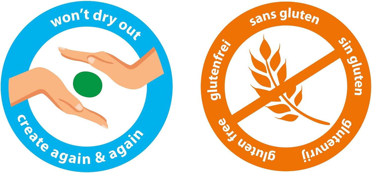 SES Creative 00406 Infinity Modeling clay-12 Pack (180gr