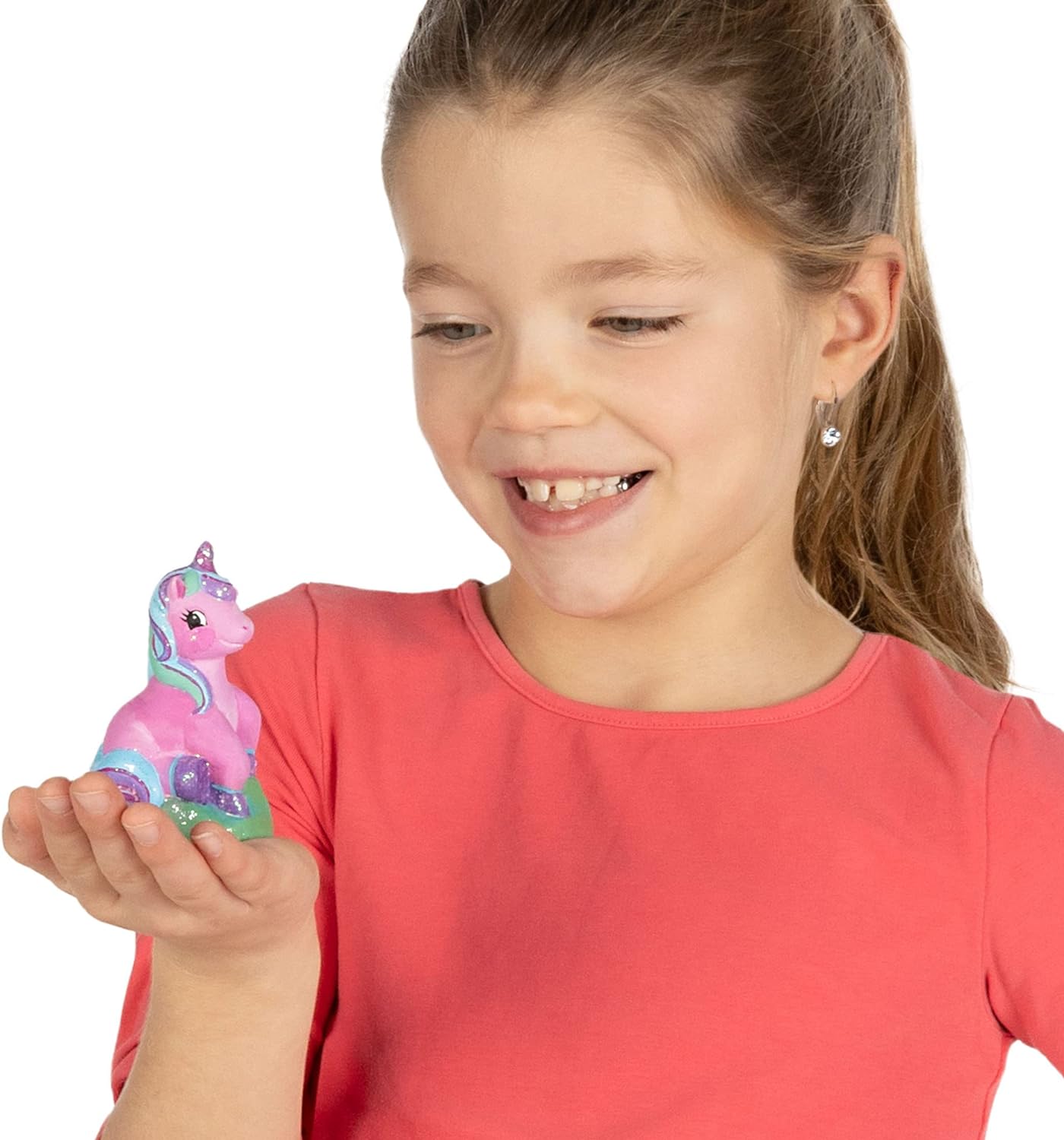 SES Creative 01299 Casting and painting - Unicorn - Casting plaster in 3D; Quick-drying plaster; The detailed mould yields excellent results; Encourages creativity; Age 5+