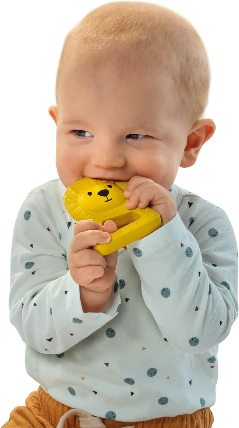 Teether Lou Lion - 100% Natural Rubber
