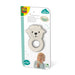 SES Creative 13164 Teether Sam Sheep - 100% Natural Rubber; Safe and Soft (Non-Toxic) Material and Paint; Easy to Grip and Handle for Little Hands; Ridged Surface for Developing Teeth; Age 3m+