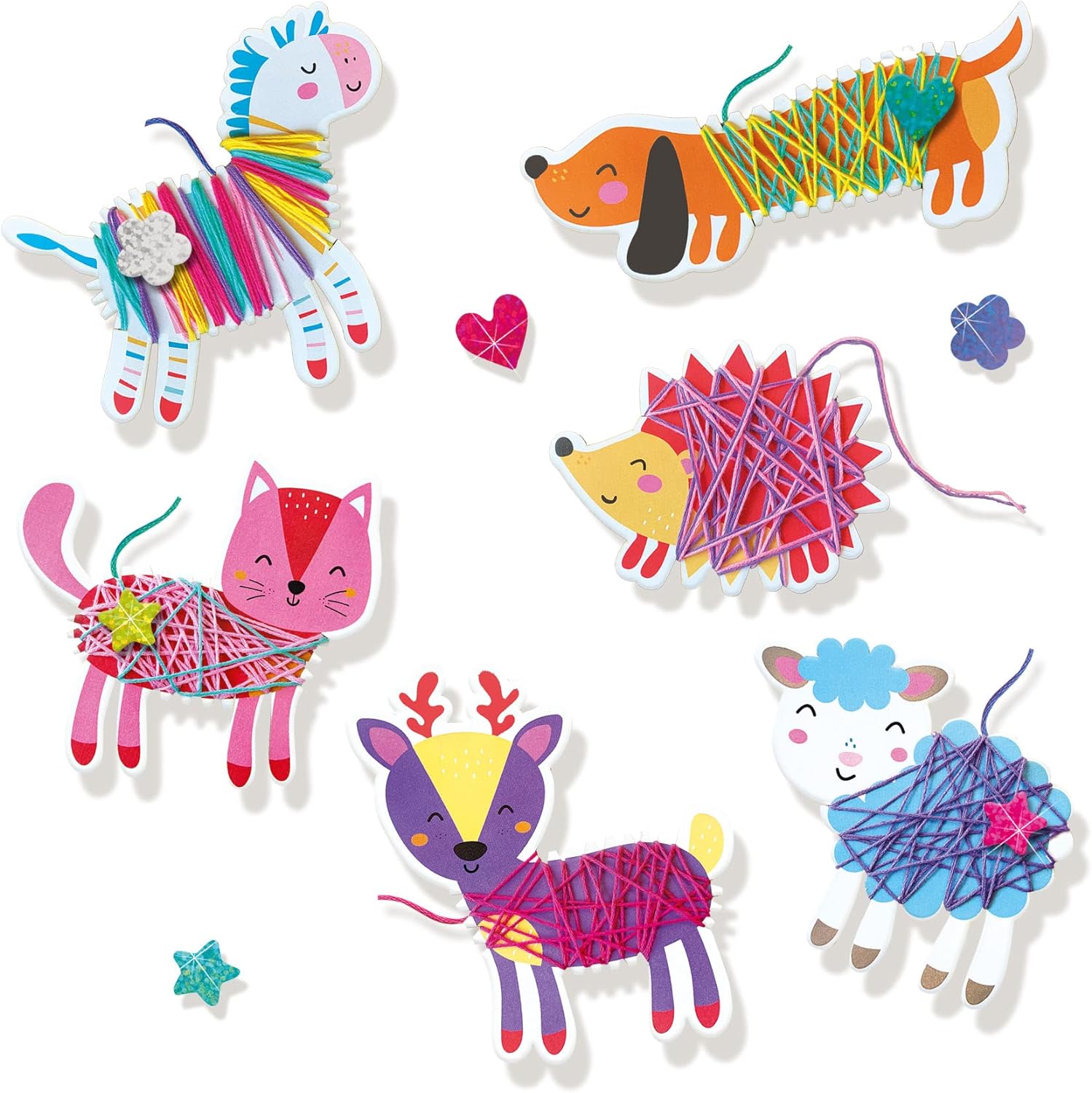 SES Creative 14024 - Yarn wrap animals