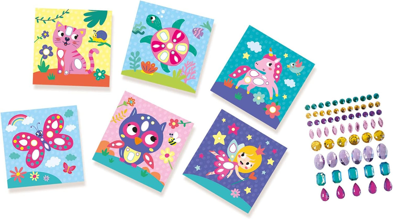 SES Creative 14027 Einhorn Riesenedelstein-Diamanten Mosaike, Mehrfach