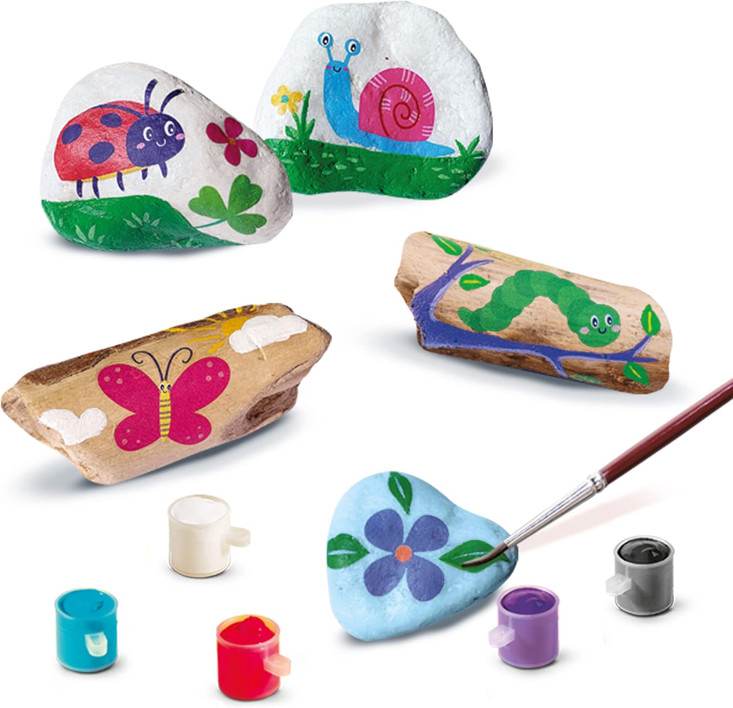 SES Creative Decorate Stones and Driftwood - Inspired by Nature
