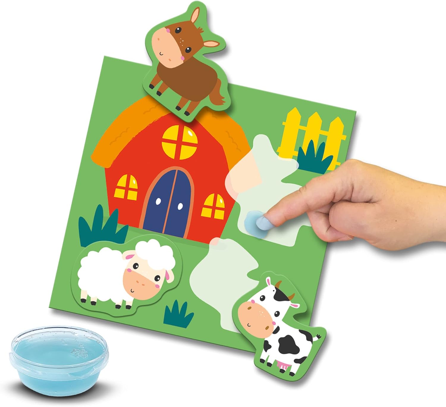 SES Creative My First - Where do I Live? Sticking Animals
