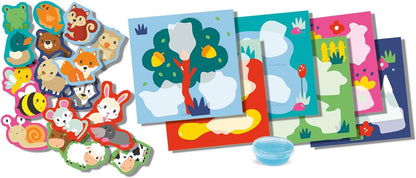 SES Creative My First - Where do I Live? Sticking Animals