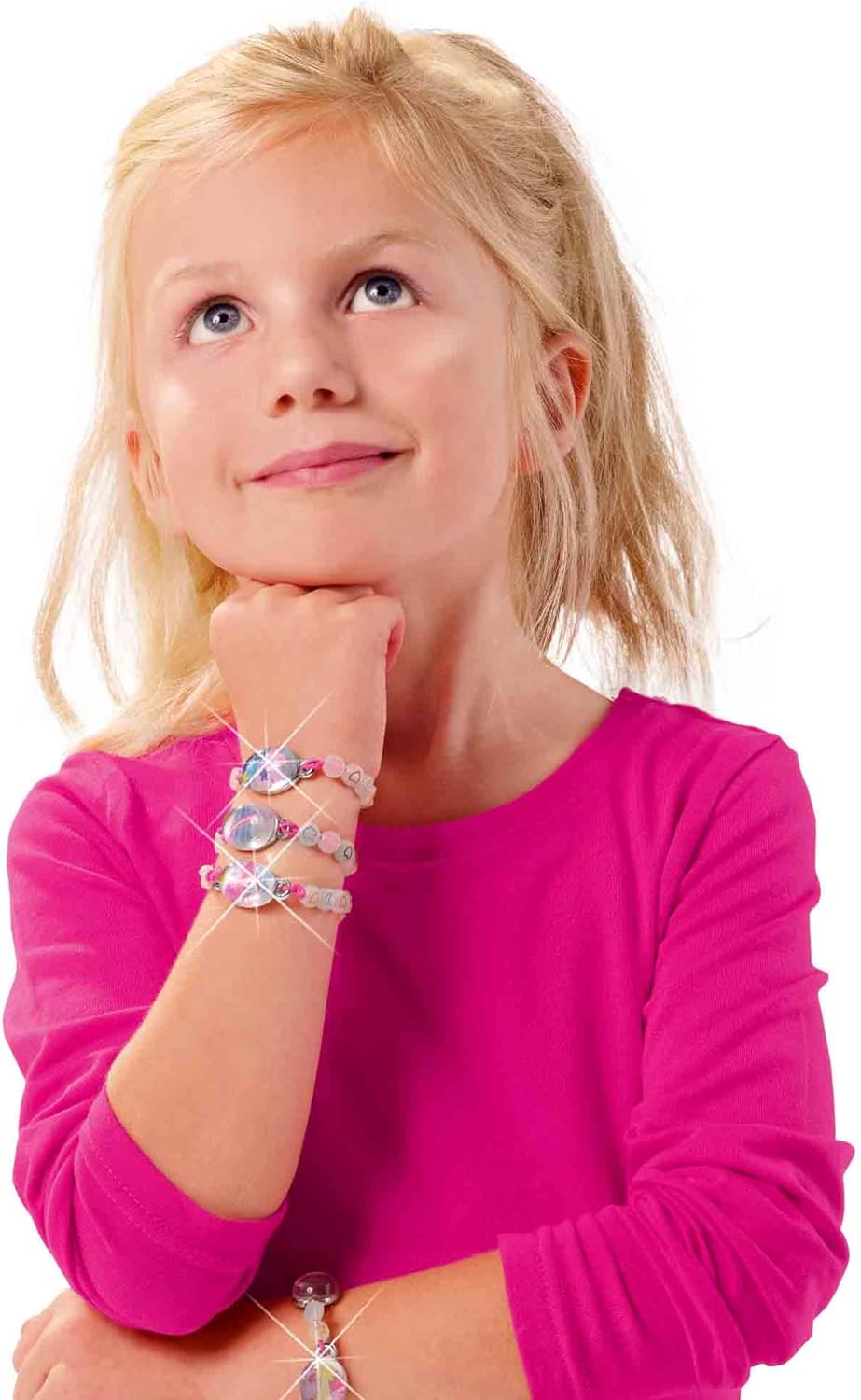 SES Creative 14761 - Glow in The Dark Galaxy Bracelets