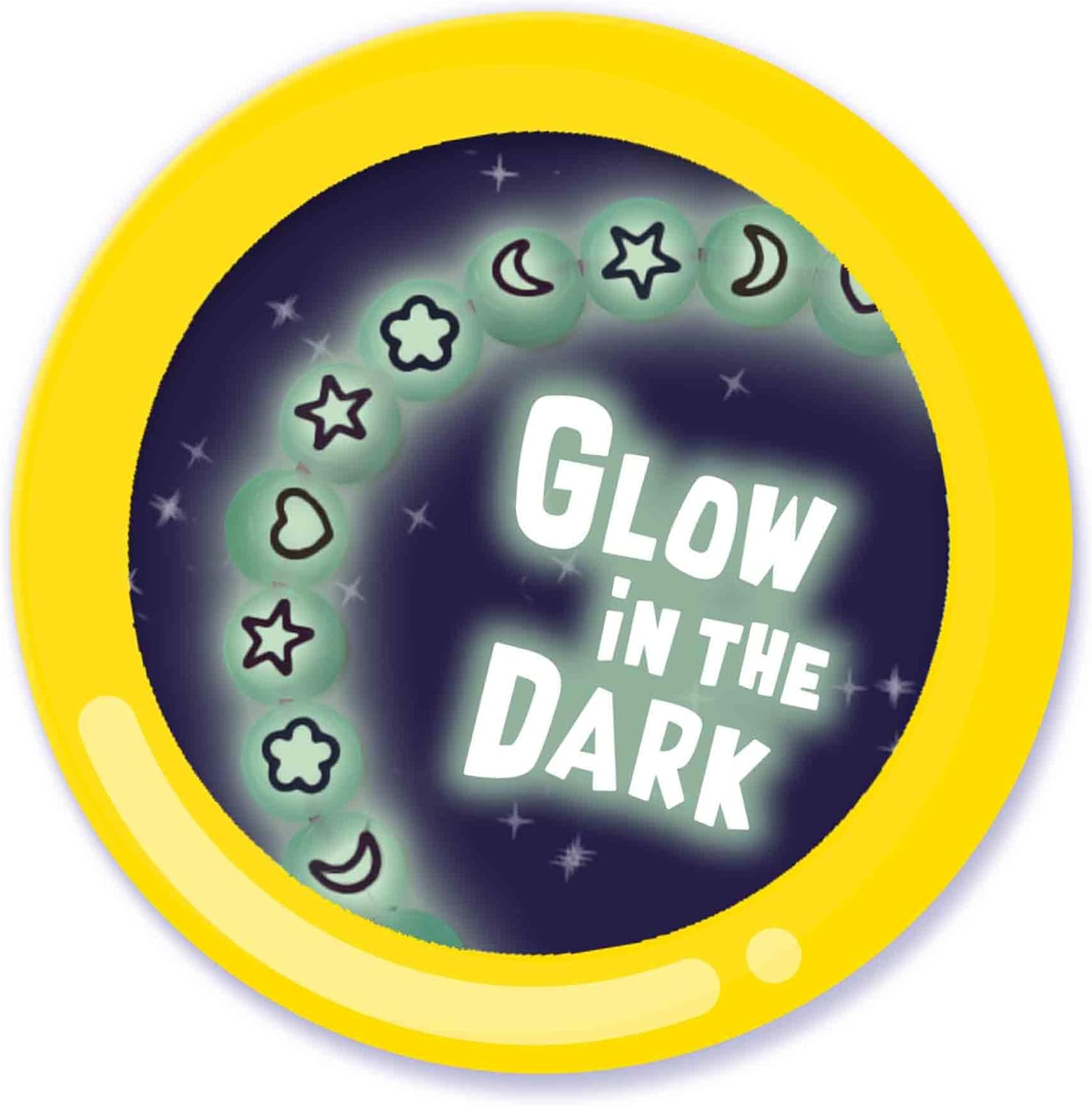 SES Creative 14761 - Glow in The Dark Galaxy Bracelets
