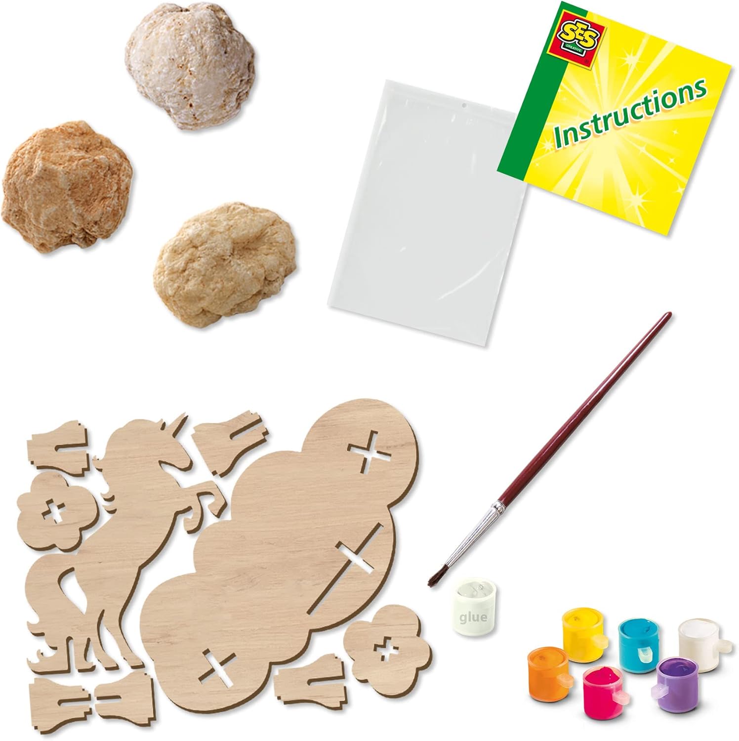 SES Creative 14767 Geodes Galaxy Unicorn, Multi, One Size