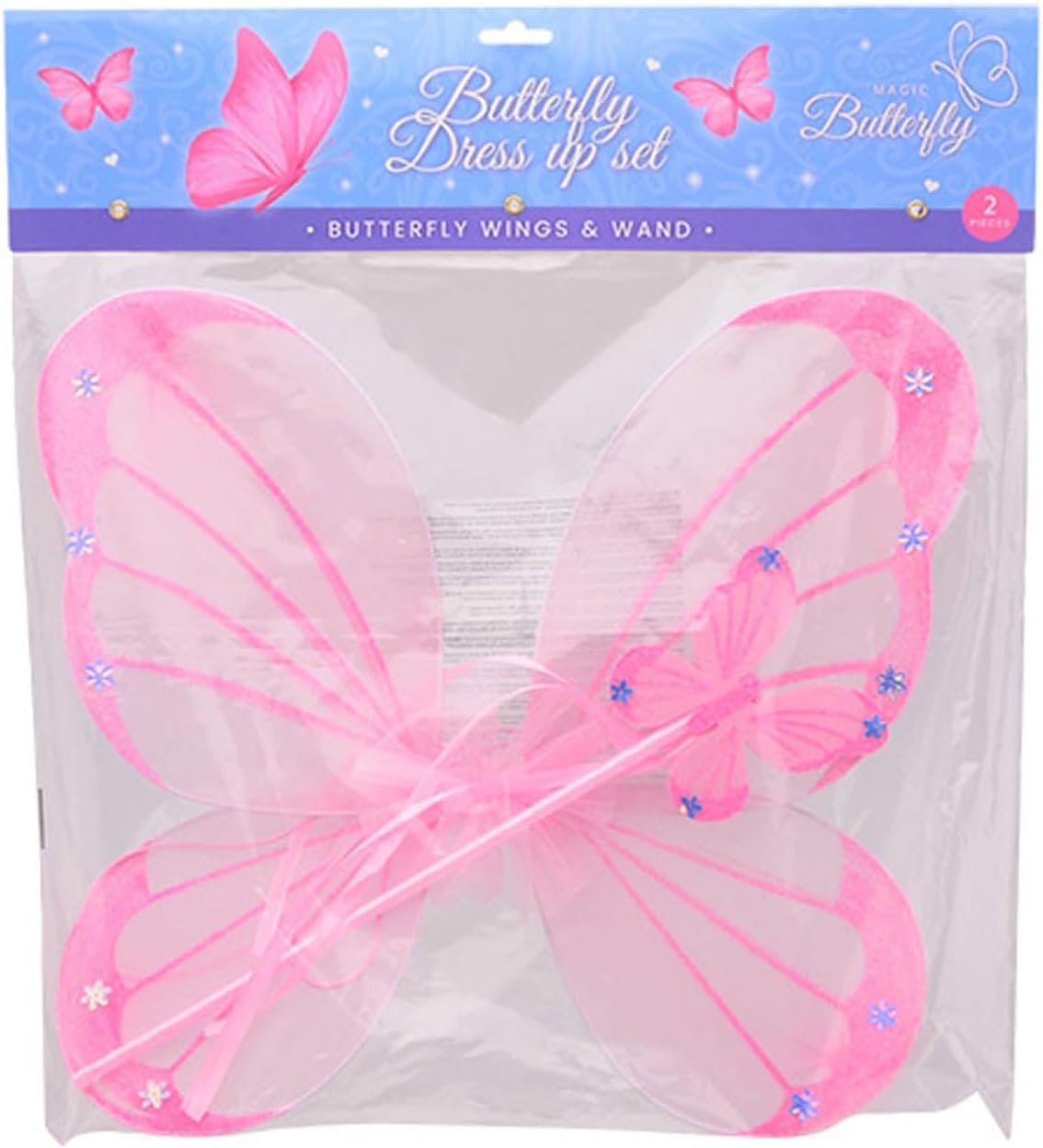 Johntoy - Johntoy butterfly wings with magic wand