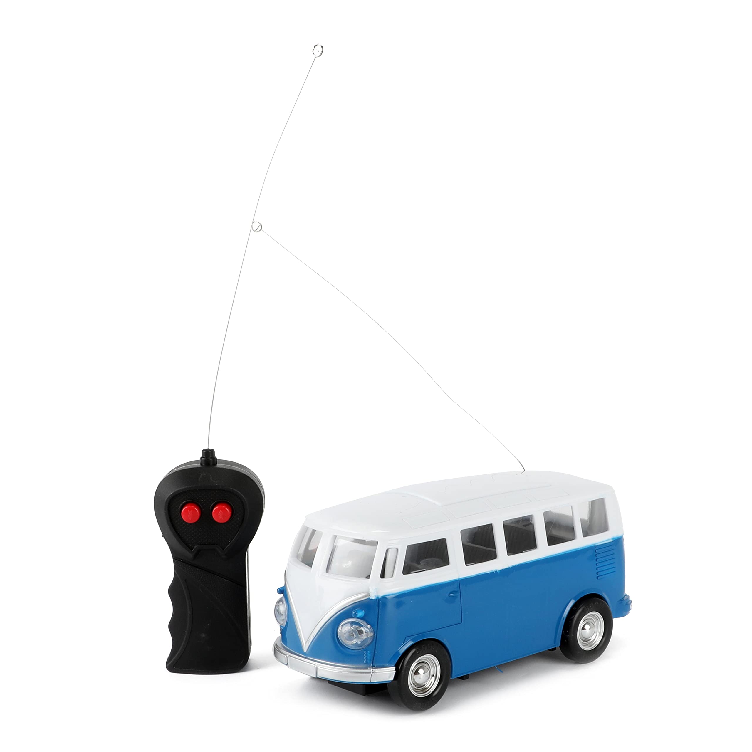 Toi-Toys retro van with light blue