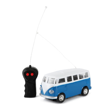 Toi-Toys retro van with light blue