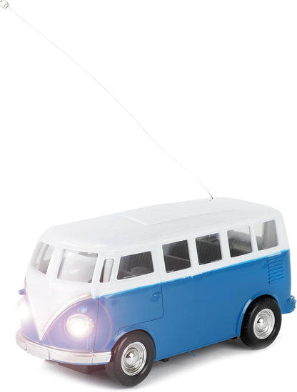 Toi-Toys retro van with light blue