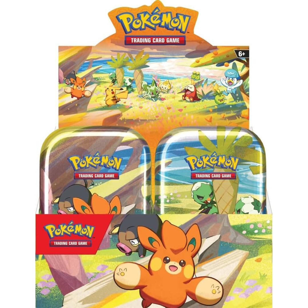 Pokémon Mini Tin Scarlet and Violet Friends of Paldea - A Random Version - English Language (ENG