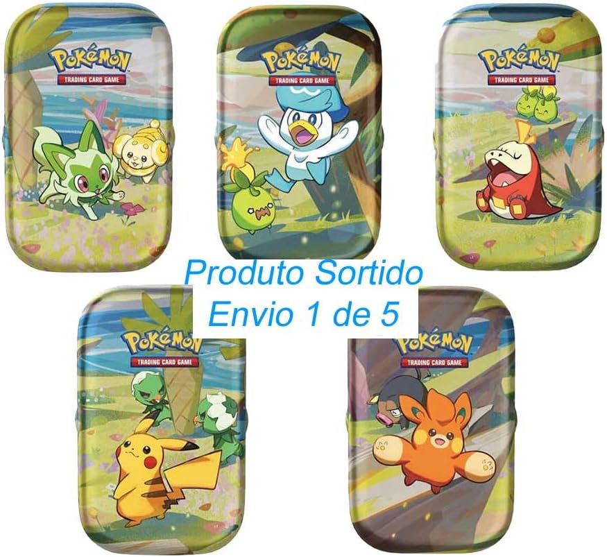 Pokémon Mini Tin Scarlet and Violet Friends of Paldea - A Random Version - English Language (ENG