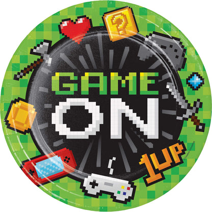 Creative Party Conversione piatto per videogiochi, 8,8 pollici, multicolore
