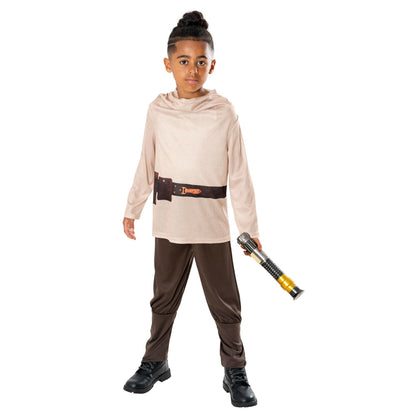 Rubie's Official Obi Wan Kenobi with non-light up Lightsaber, Kids Fancy Dress