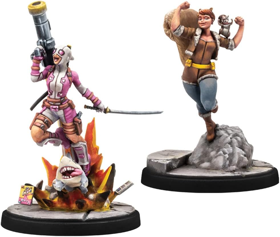 Atomic Mass Games | Marvel Crisis Protocol: Squirrel Girl & Gwenpool | Miniatures Card Game | Ages 14+ | 2 Players | 90 Minutes Playing Time