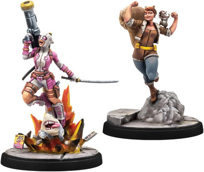 Atomic Mass Games | Marvel Crisis Protocol: Squirrel Girl & Gwenpool | Miniatures Card Game | Ages 14+ | 2 Players | 90 Minutes Playing Time