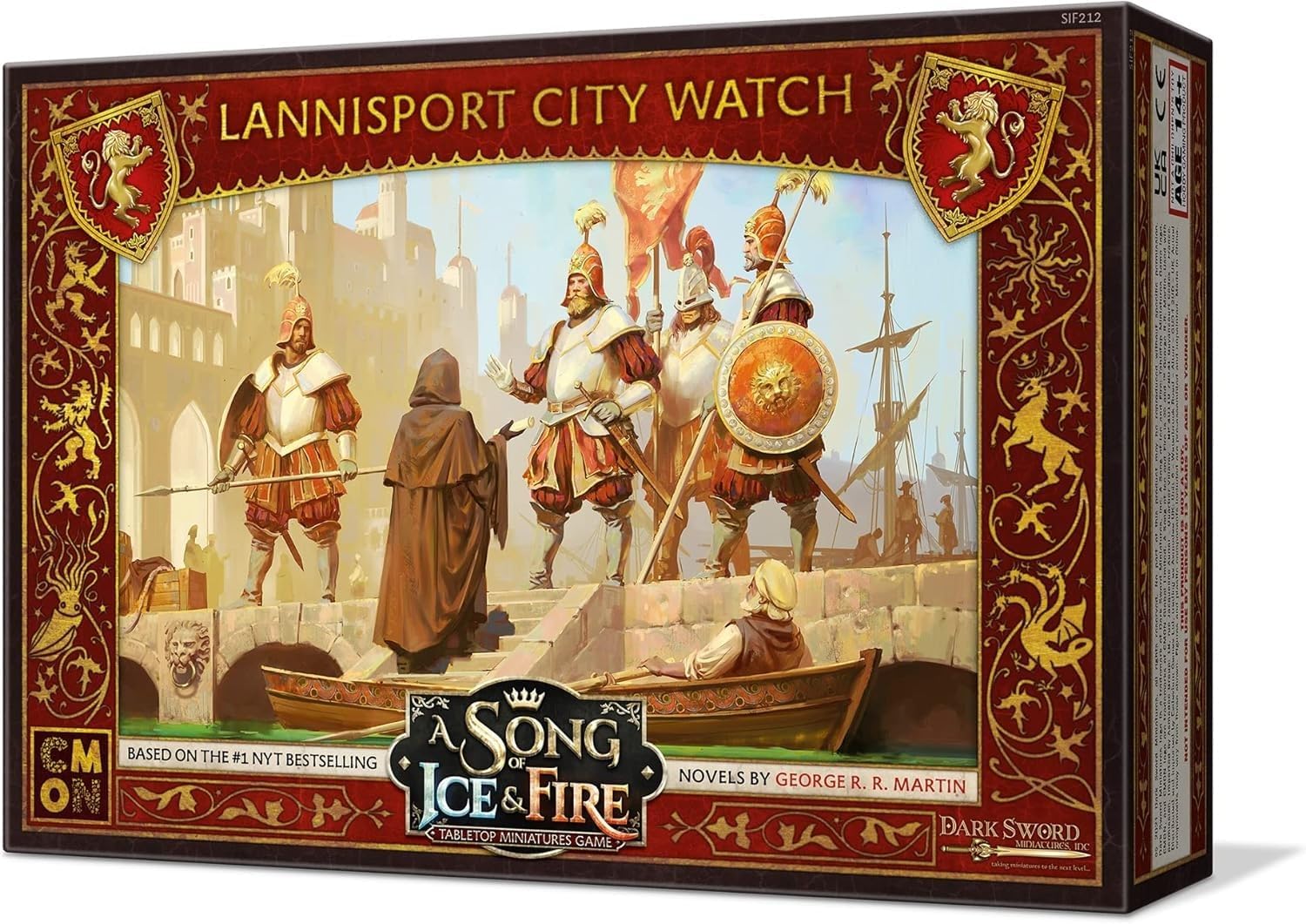 A Song of Ice and Fire Tabletop Miniatures Game Lannisport Enforcers