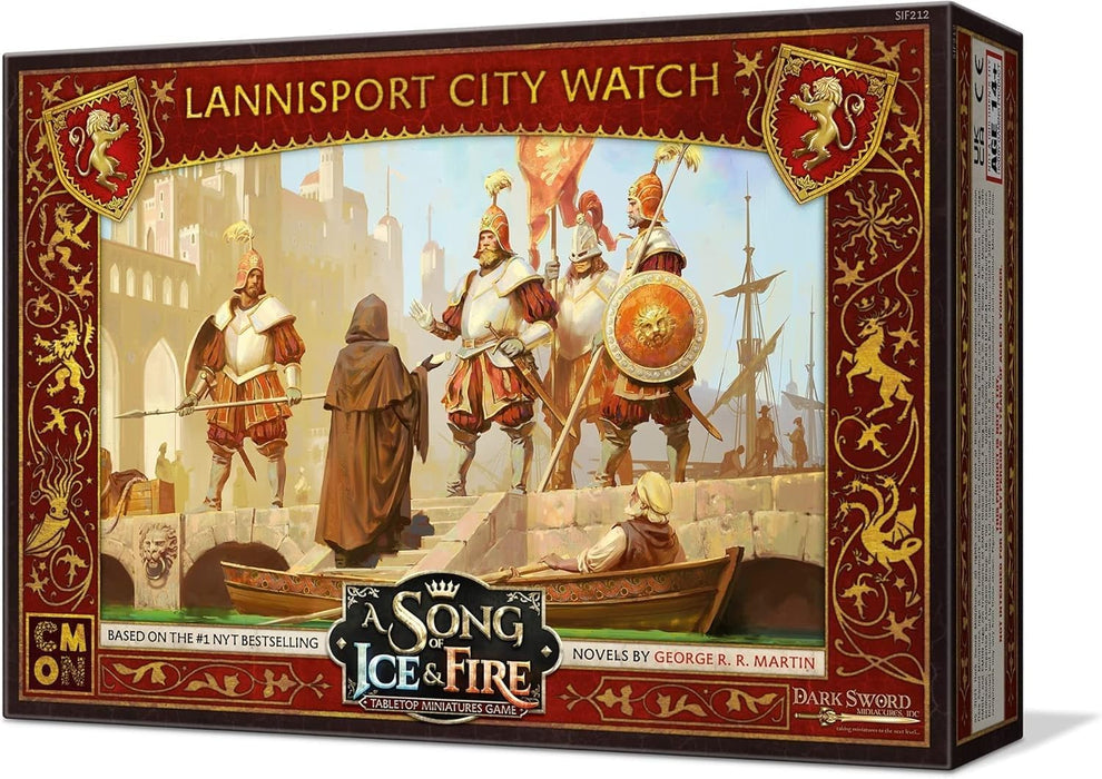 A Song of Ice and Fire Tabletop Miniatures Game Lannisport Enforcers