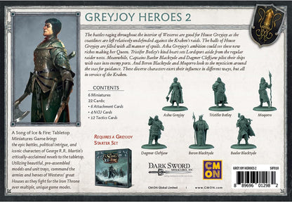 A Song Of Ice And Fire Tabletop Miniatures Game Greyjoy Heroes #2