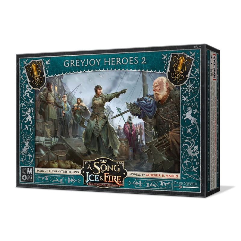 A Song Of Ice And Fire Tabletop Miniatures Game Greyjoy Heroes #2