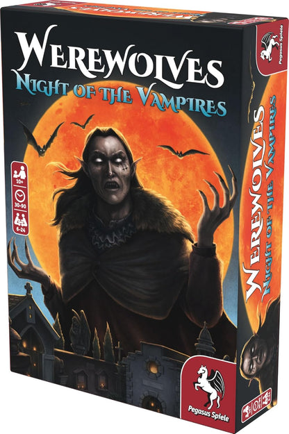 Pegasus Spiele 18276E Werewolves - Night of the Vampires card games