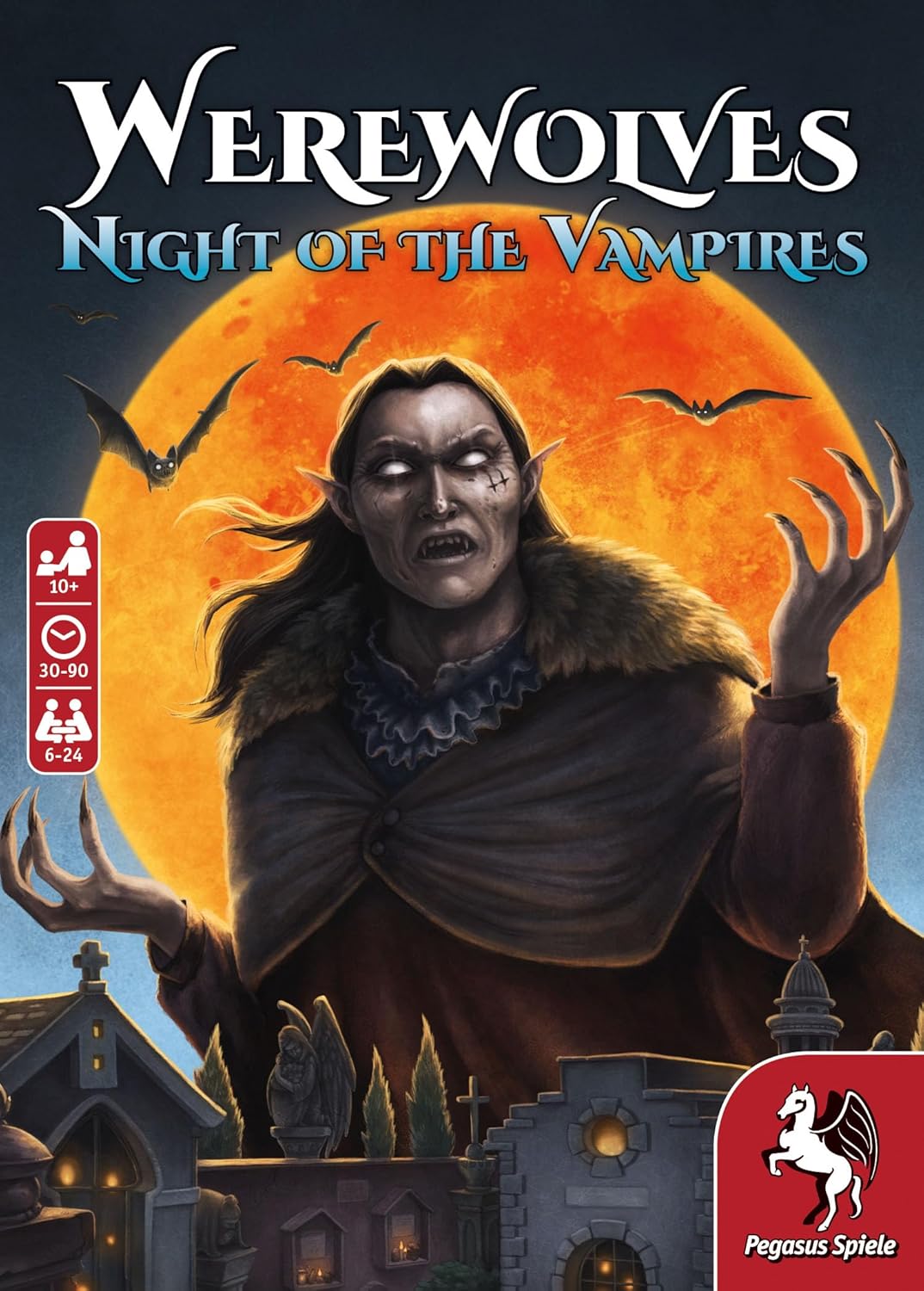 Pegasus Spiele 18276E Werewolves - Night of the Vampires card games