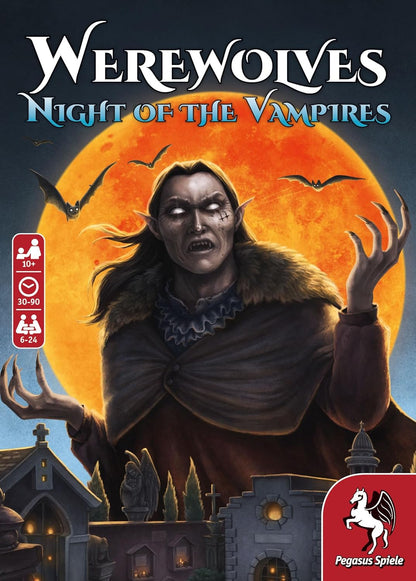 Pegasus Spiele 18276E Werewolves - Night of the Vampires card games
