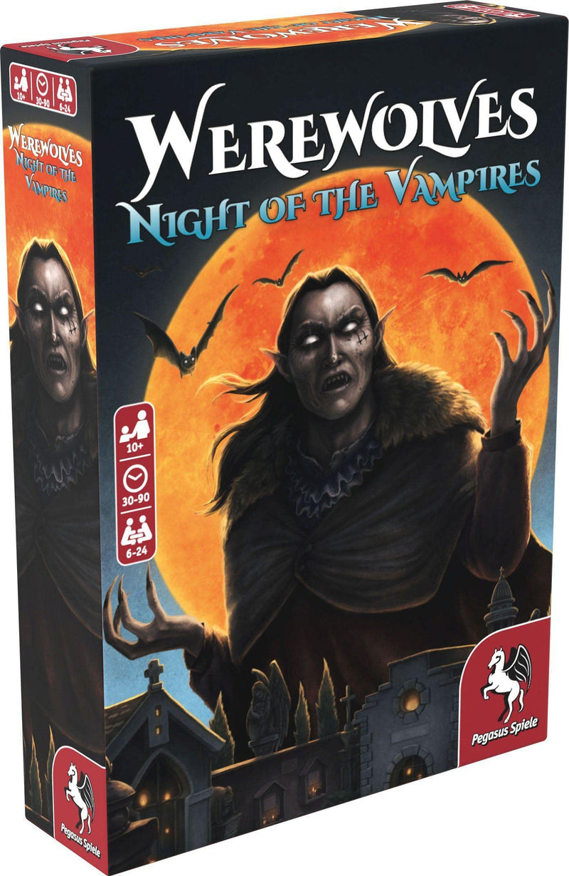 Pegasus Spiele 18276E Werewolves - Night of the Vampires card games