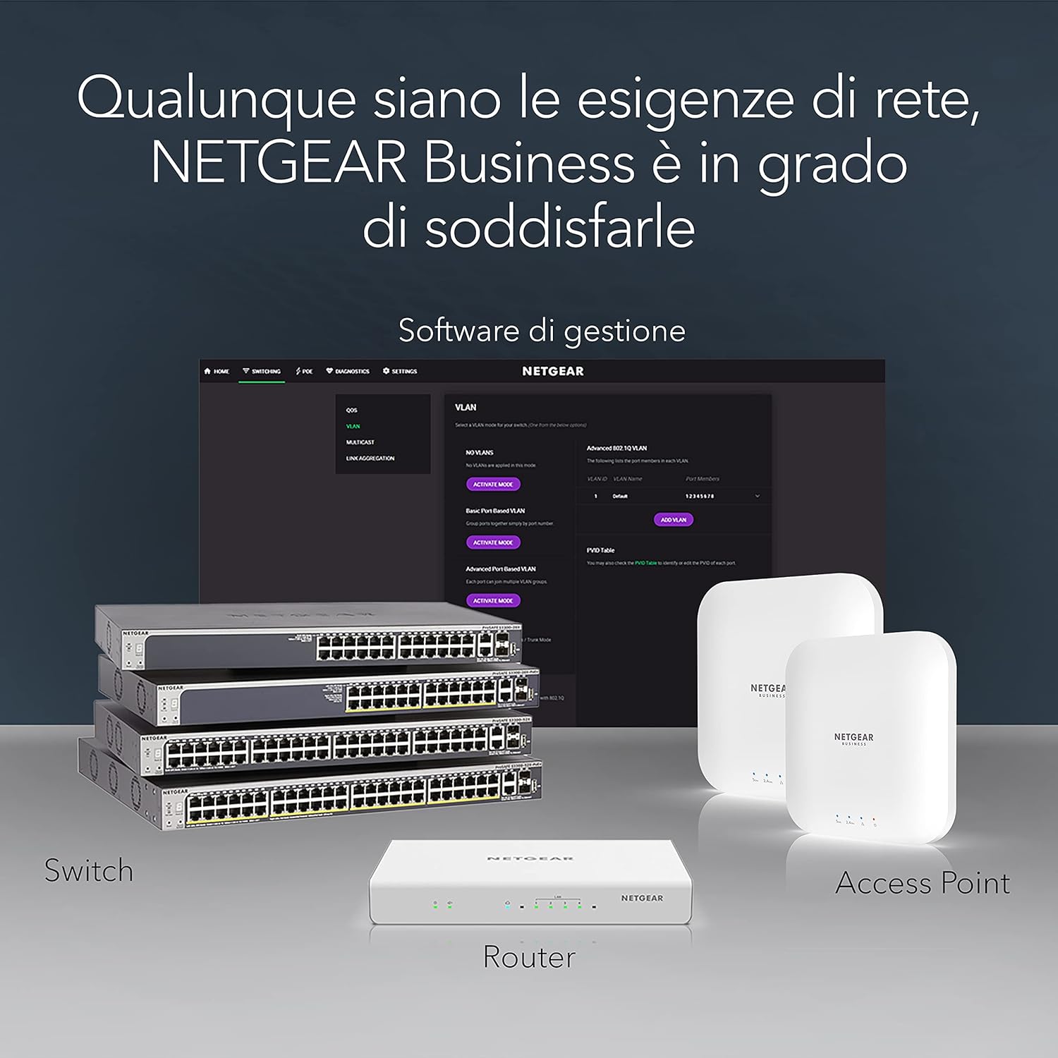 Switch Netgear Gs305P-200Pes 10 Gbps