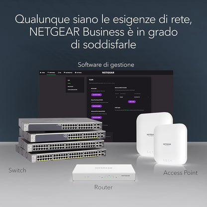 Switch Netgear Gs305P-200Pes 10 Gbps