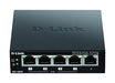D-Link DES-1005P Fast Ethernet Switch (5-Port Layer2, 10/100 Mbit/s, PoE, einfache Plug & Play-Installation, automatische MDI/MDIX-Erkennung, lüfterlos) schwarz