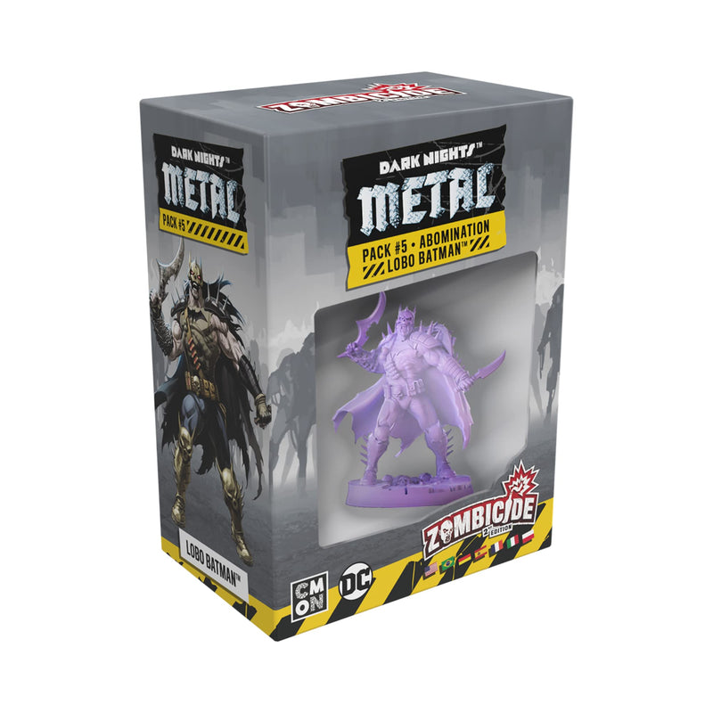 CMON - Zombicide - Dark Nights Metal Pack #5 - Juego de Miniaturas en Multilenguaje (Incluye Español