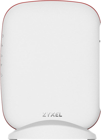 Zyxel Secure Cloud-managed Router with AXE5400 Tri-band WiFi Subscription-free network security, Manageable via Nebula APP/Ideal for small office/small branch.