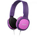 PHILIPS SHK2000 Over Ear Kids Headphones, 85dB Volume Limit, Noise Isolating, Soft Ear Pads, Ergonomic Headband (Pink