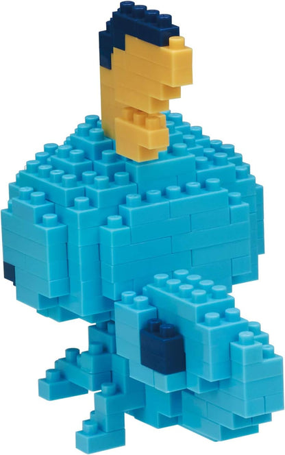 nanoblock KAWADA Sobble , Pokémon Series Building Kit, Multicolored, 210, (NBPM-061)