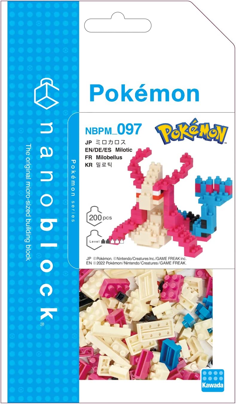 nanoblock - Pokémon - Milotic, Pokémon Series Building Kit