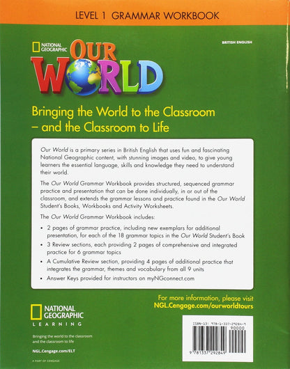 Our World 1: Grammar Workbook (British English)